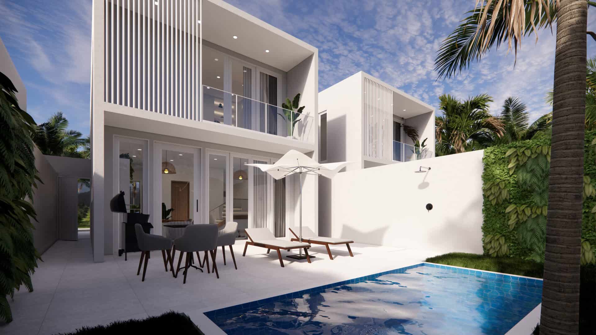OFFPLAN 2 BEDROOM VILLA FOR SALE LEASEHOLD IN UNGASAN BE-929 